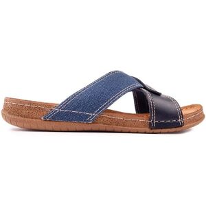 Lotus Mens Marvin Sandals - Blue - Size Uk 10