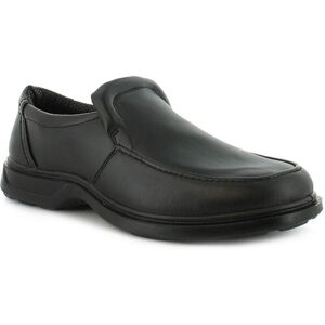 Comfisole Mens Casual Shoes Wide Robin Slip On Black - Size Uk 10