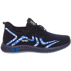 Nasa Mens High-Top Lace-Up Style Sports Shoes Csk2075 - Blue - Size Eu 45