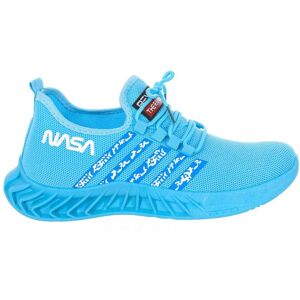 Nasa Mens High-Top Lace-Up Style Sports Shoes Csk2041 - Blue - Size Eu 44