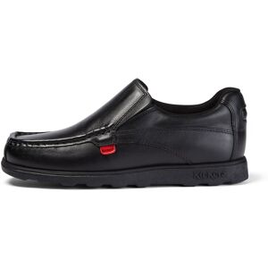 Kickers Youth Mens Fragma Slip Leather Black- 13164101