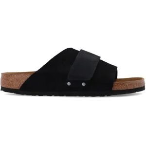 Birkenstock , Kyoto slides ,Black male, Sizes: 4 UK, 11 UK, 5 UK, 9 UK, 7 UK, 3 UK, 8 UK, 10 UK, 6 UK