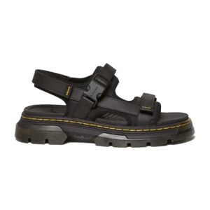 Dr. Martens , Black Poly Flat Sandals for Men ,Black male, Sizes: 10 UK, 7 UK, 9 UK