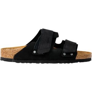 Birkenstock , Black suede and nubuck sandal ,Black male, Sizes: 11 UK, 9 UK, 8 UK, 6 UK, 7 UK, 10 UK, 5 UK