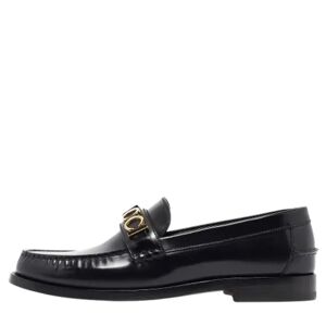 Gucci Vintage , Pre-owned Leather flats ,Black male, Sizes: 9 1/2 UK