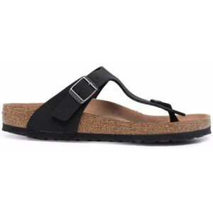 BIRKENSTOCK Gizeh Vegan Birko Flor Sandals Black - Men - Black