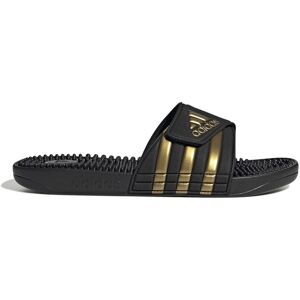 adidas Adissage Slider Sandals - male - Black/Gold - 5