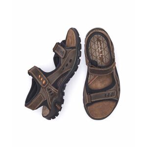 Brown Leather Sport Sandals Men's   Size 7   Portreath 2 Moshulu - 7