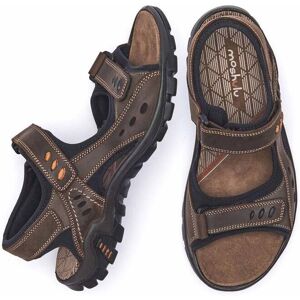 Brown Leather Sport Sandals Men's   Size 8   Portreath 2 Moshulu - 8