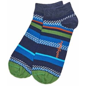 Blue Men's Chevron Ankle Socks   Flinders Moshulu