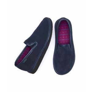Blue Men's Classic Suede Slippers   Size 9   Arlon 3 Moshulu - 9