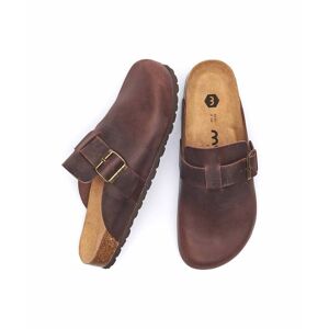 Brown Men's Cork Footbed Clogs   Size Uk 11   Buckator Moshulu - UK 11
