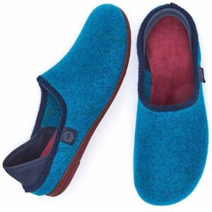 Blue Men's Full Felt Slippers   Size 9   Matmi Moshulu - 9