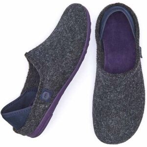 Grey Men's Full Felt Slippers   Size 9   Matmi Moshulu - 9