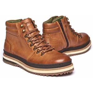 Brown Men's Lace Up Hiker-Style Boots   Size 8   Ringer Moshulu - 8