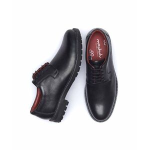 Black Men's Leather Derby Shoes   Size 10   Casella Moshulu - 10