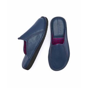 Blue Men's Leather Mule Slippers   Size 10   Douglas 4 Moshulu - 10