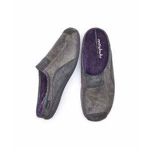 Grey Men's Slip-On Slippers   Size 11   Jakarta 2 Moshulu - 11