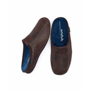 Brown Men's Slip-On Slippers   Size 11.5   Jakarta 2 Moshulu - 11.5