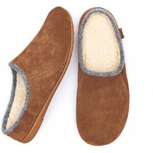 Brown Men's Suede Mule Slippers   Size 8   Derril Moshulu - 8