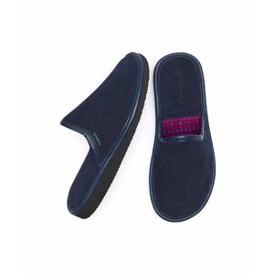 Blue Men's Suede Mule Slippers   Size 7   Weston 3 Moshulu - 7