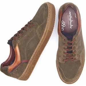 Green Men's Suede Trainer   Size 10   Taunus Moshulu - 10