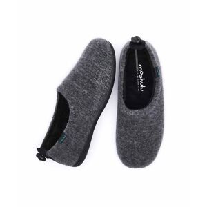 Grey Men's Textile Slippers   Size 8   Hornbeam Moshulu - 8
