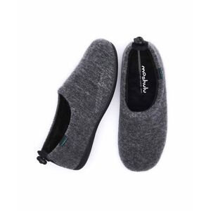 Grey Men's Textile Slippers   Size 10   Hornbeam Moshulu - 10