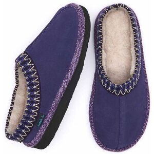 Purple Suede Turkish Mule Slippers   Size 5   Alaska 2 Moshulu - 5