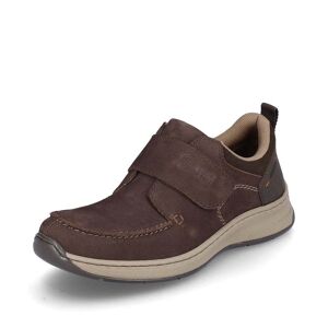 Rieker 14358-25 Men Brown Hook & Loop Shoes Colour: Brown, Size: E