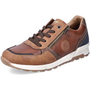 Rieker 15130-90 Men Brown Zipper Shoes Size: EU 42 / UK 8, Colour: Met