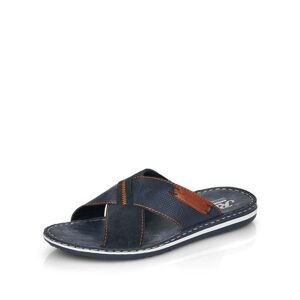 Rieker 21098-14 Men Blue Slip-On Sandals Size: EU 44 / UK 9.5, Colour:
