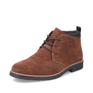 Rieker 33645-25 Men Brown Lace-Up Boots Colour: Brown, Size: EU 44 / U