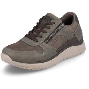 Rieker B0601-25 Men Brown Zipper Shoes Colour: Brown, Size: EU 44 / UK