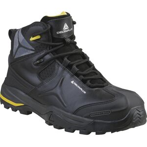 Delta Plus TW402S3 Leather Safety Boots 8 Black