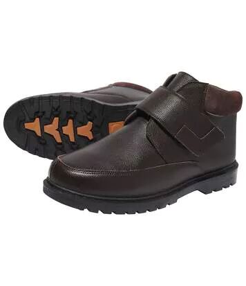 Atlas for Men Men's Brown Leather Boots  - BROWN - Size: 6Â½