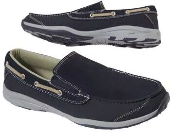 Atlas for Men Men's Navy Boat Shoes  - NAVY BLUE - Size: 9Â½