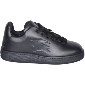 Burberry Leather Black Sneakers - Black - male - Size: 42.5