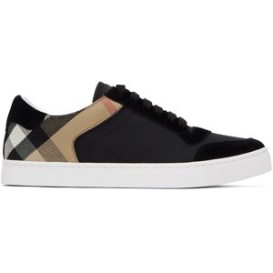Burberry Black House Check Sneakers  - BLACK - Size: IT 42.5 - Gender: male