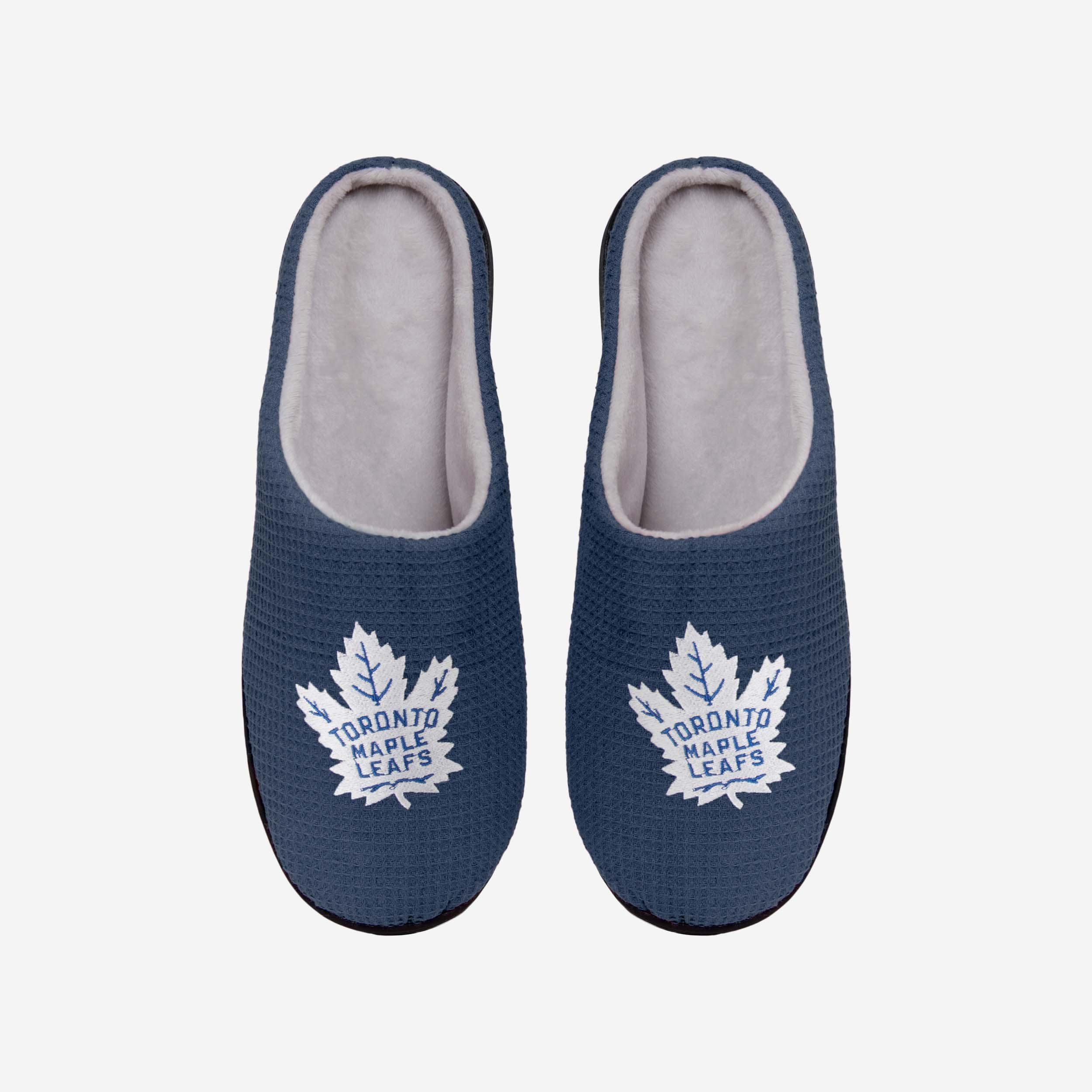 FOCO Toronto Maple Leafs Memory Foam Slide Slipper - XL - Men