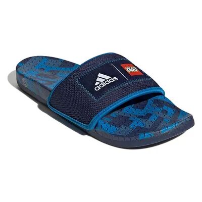 adidas x LEGO Adilette Comfort Men's Slide Sandals, Size: 7, Blue