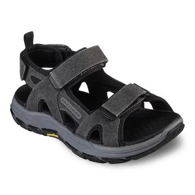 Skechers Relaxed Fit Respected SD Moralto Men's Sandals, Size: 12, Grey