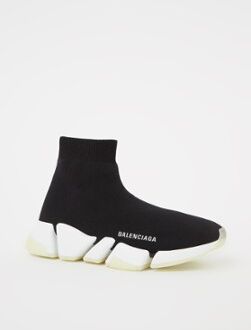 Balenciaga Speed 2.0 Trainer mit Glow in the Dark Schwarz 38