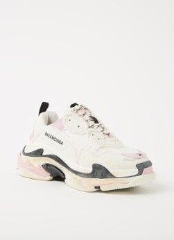 Balenciaga Tripple S Sneaker mit Mesh-Details Weiß 37, 38