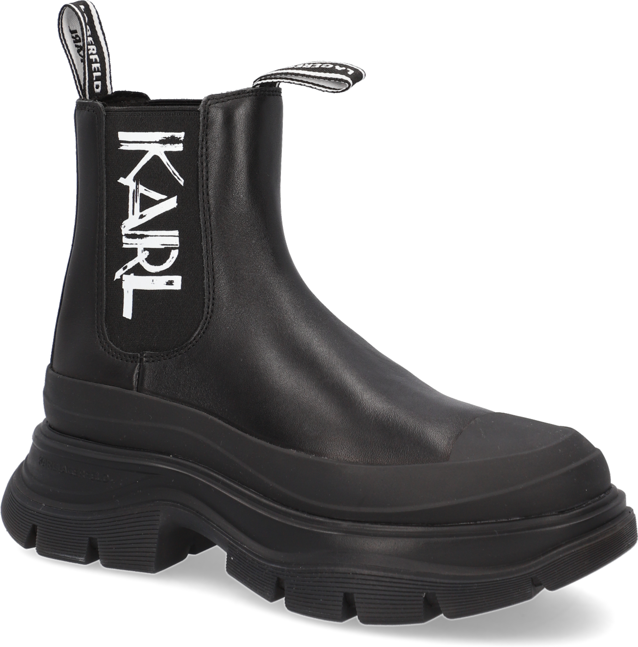 KARL LAGERFELD LUNA ART DECO GORE BOOT 39.0