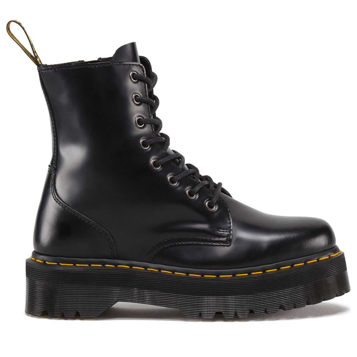 DR MARTENS Boots plateforme en cuir Jadon Smooth