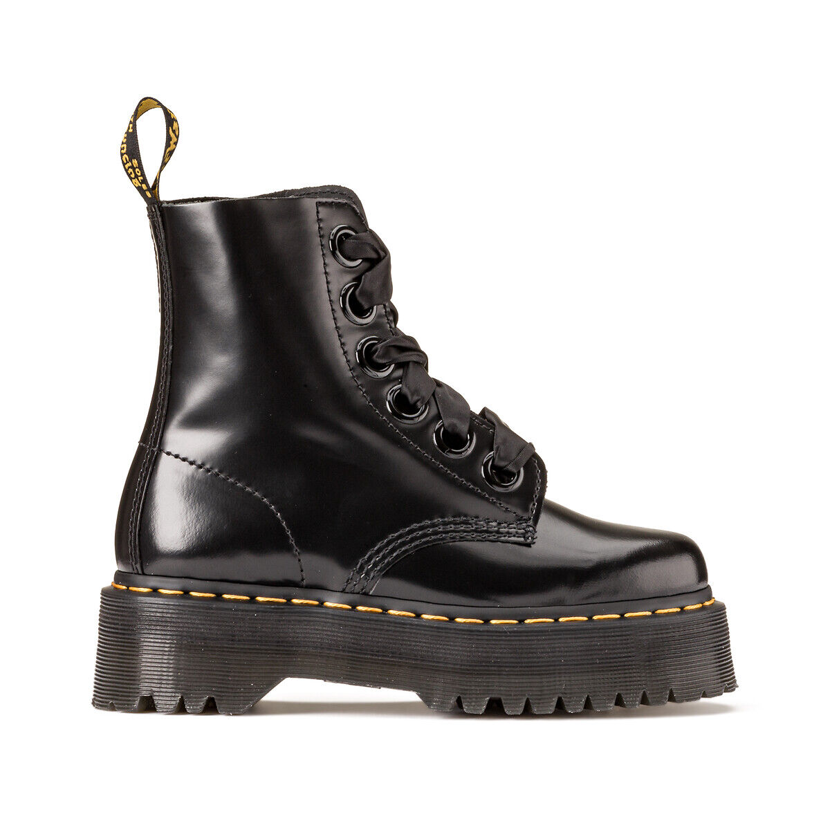 DR MARTENS Boots plateforme en cuir Buttero Molly