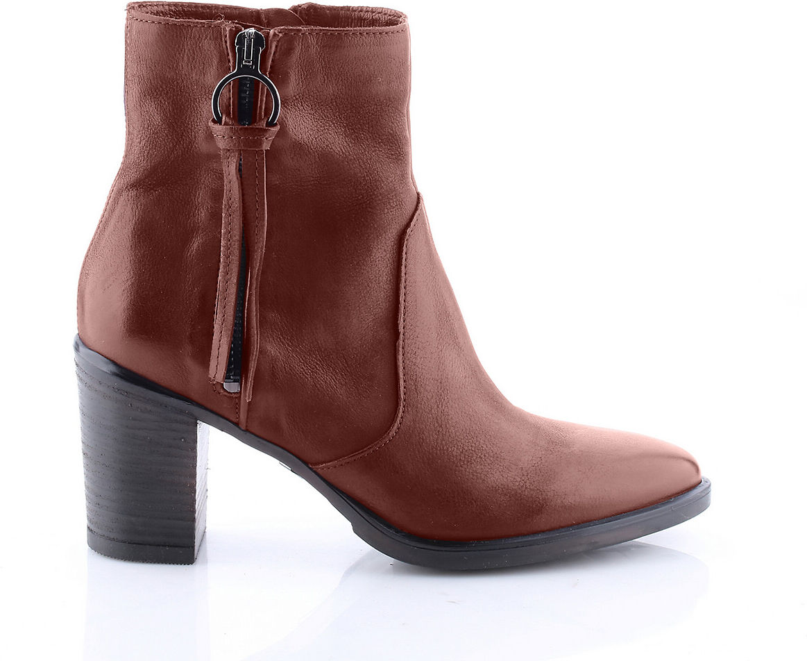 MJUS Boots cuir talon haut