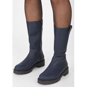 Madeleine Lederboots zum Schlüpfen marine 40