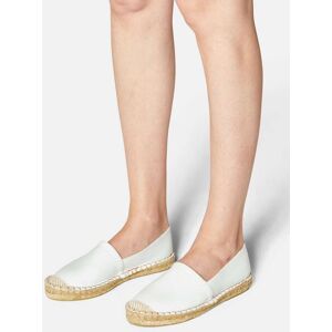 Madeleine Espadrilles im Material-Mix weiss 41